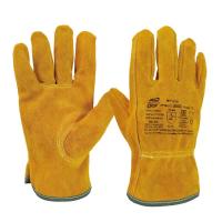 Перчатки спилковые Arcticus 20020 р-р 10 желтые
