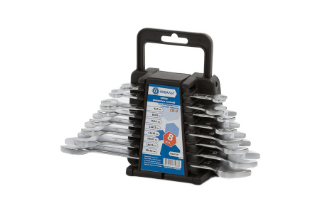 Набор ключей рожковых арт.020201-08  8 шт  КОБАЛЬТ